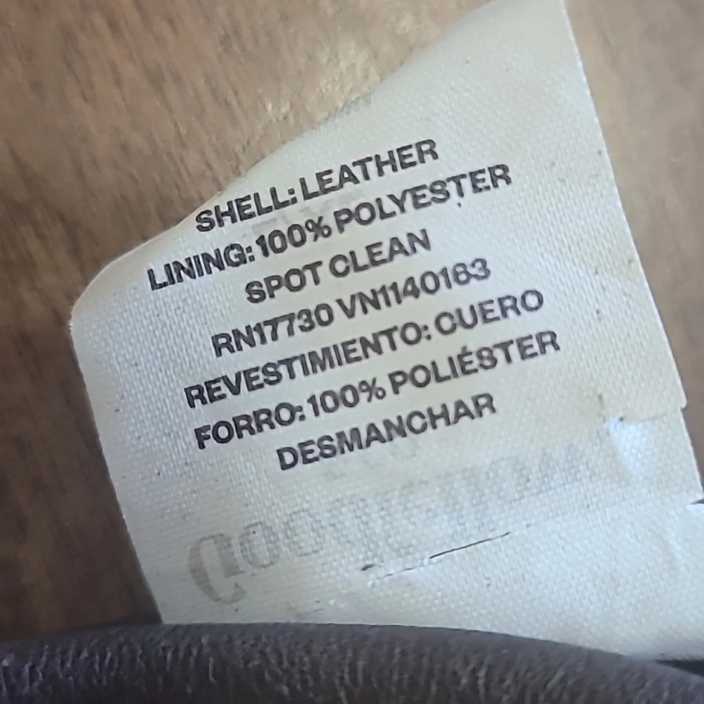 Women's Brown‎ Leather Gloves Size L/XL very good pre-owned Condition